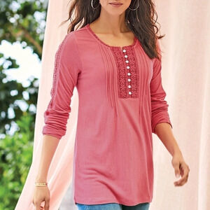 Soft Surroundings Gabby Bohemian Long Sleeve